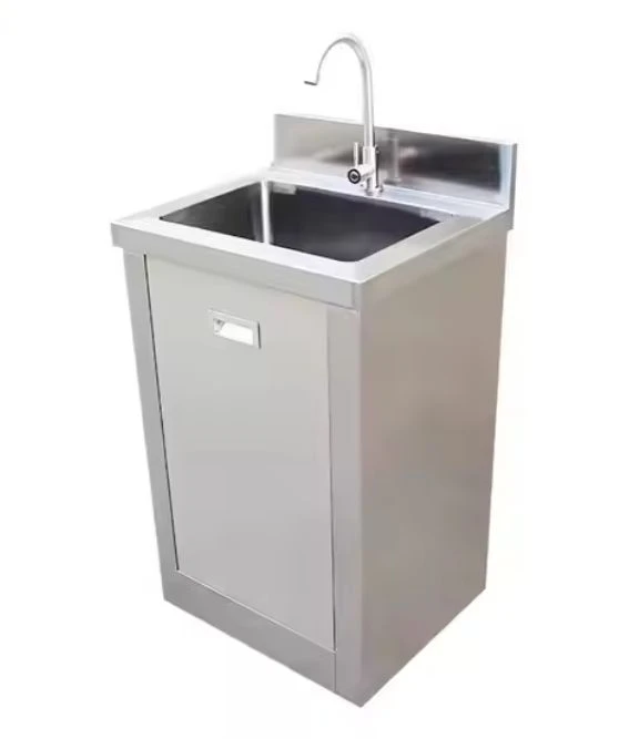 Single Bowl Stainless Steel Sink Cabinet