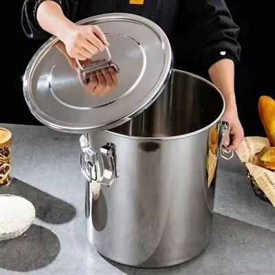 Tambor sellado de acero inoxidable