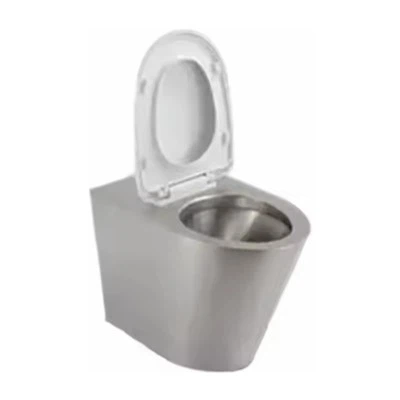 Asiento de inodoro de acero inoxidable