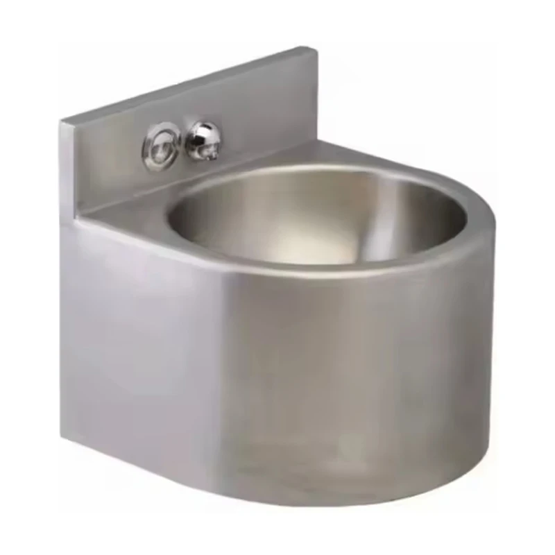 Wall-mounted Stainless Steel Washbasin